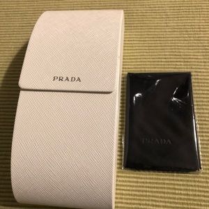 Prada sunglasses case new